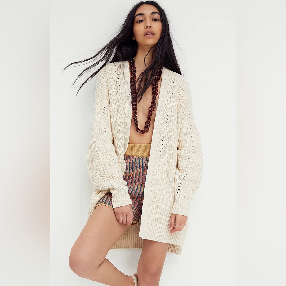 Free People NIGHTINGGALE Cardigan - size small.